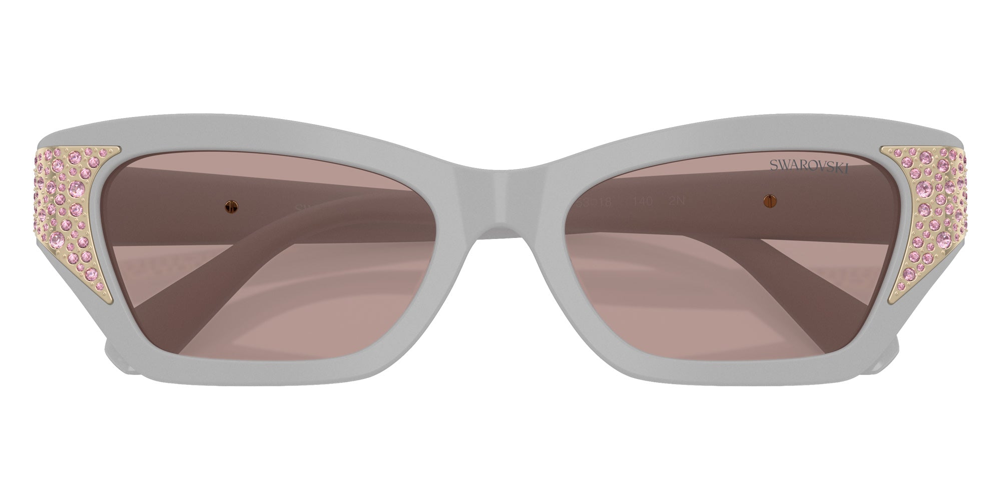 Swarovski SK6029 10317N 50 - Milky Pink / Light Purple Brown #id:sk602910317n_s:108120
