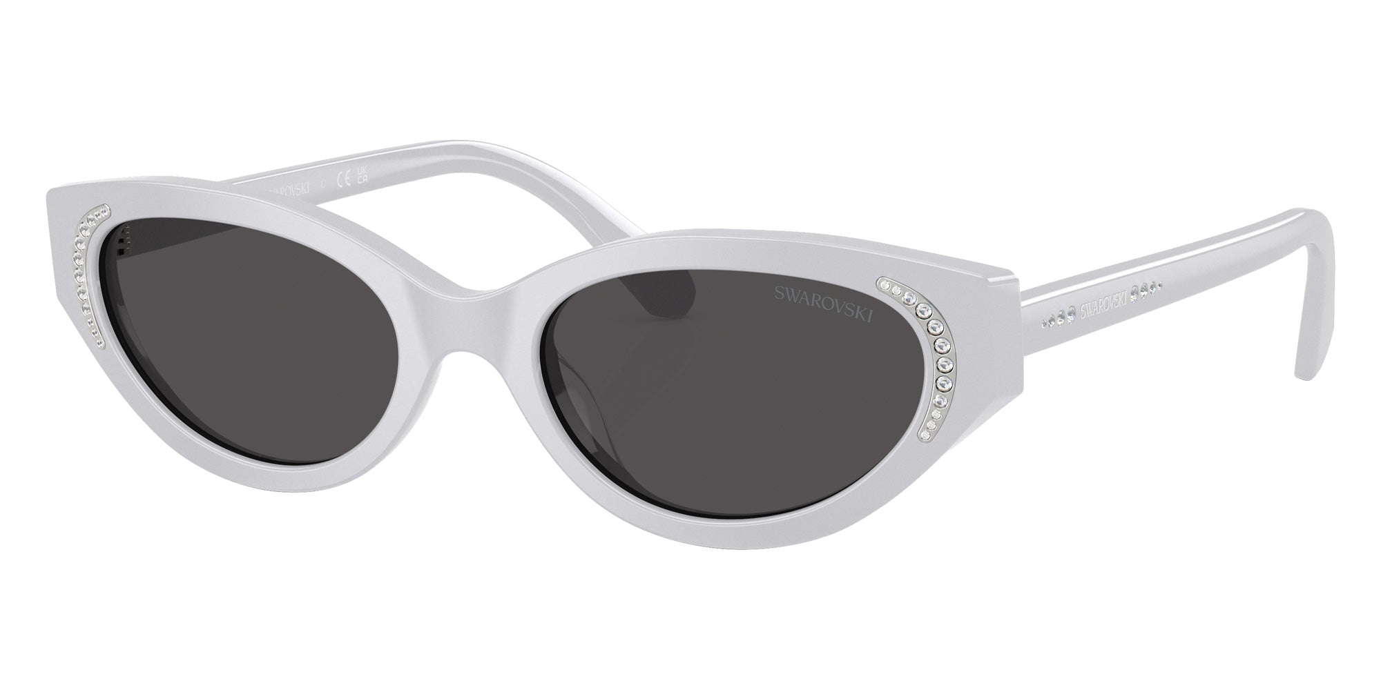 Swarovski SK6030 106087 52 - Light Gray / Dark Gray #id:sk6030106087_s:106105
