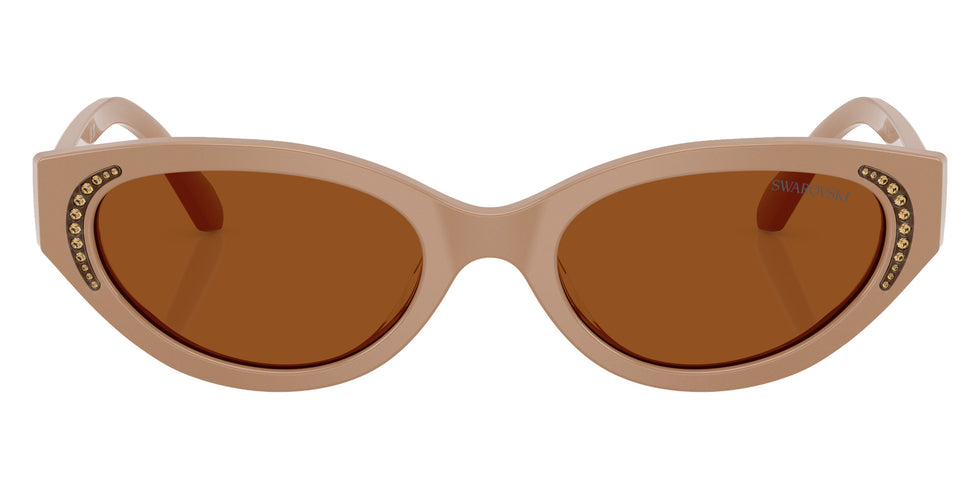 Swarovski SK6030 106173 52 - Beige / Dark Brown #id:sk6030106173_s:108100