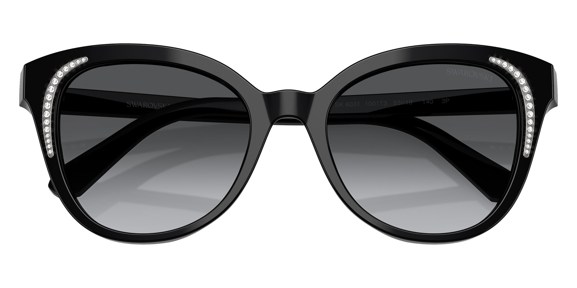 Swarovski SK6031 1001T3 53 - Black / Gradient Gray Polarized #id:sk60311001t3_s:102120