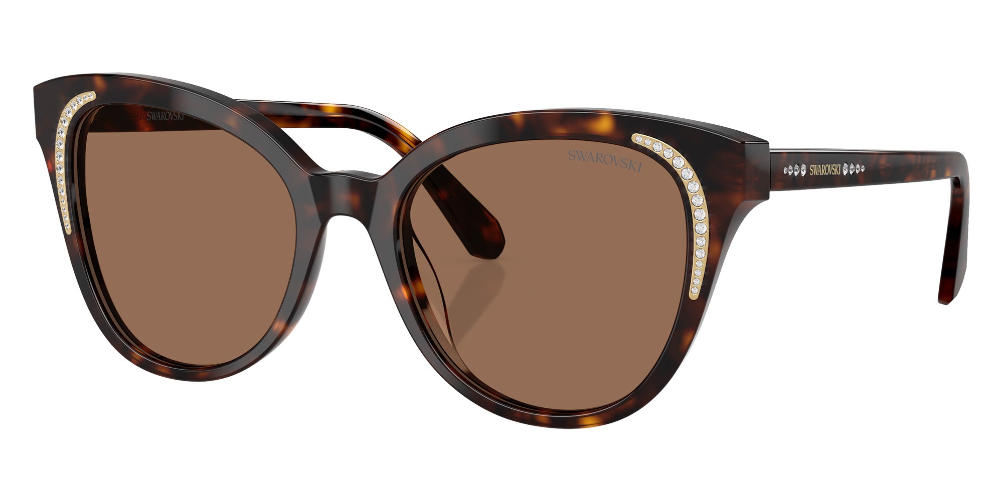 Swarovski SK6031 100273 53 - Dark Havana / Dark Brown #id:sk6031100273_s:104105
