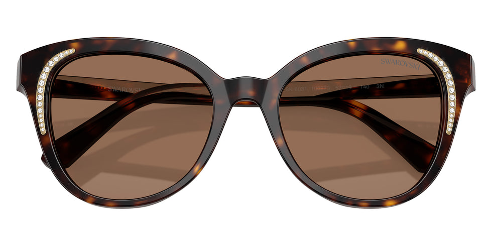Swarovski SK6031 100273 53 - Dark Havana / Dark Brown #id:sk6031100273_s:104120