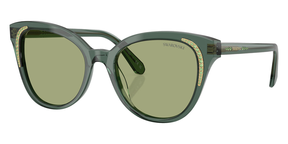 Swarovski SK6031 104382 53 - Transparent Green / Dark Green #id:sk6031104382_s:110105