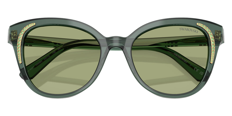 Swarovski SK6031 104382 53 - Transparent Green / Dark Green #id:sk6031104382_s:110120