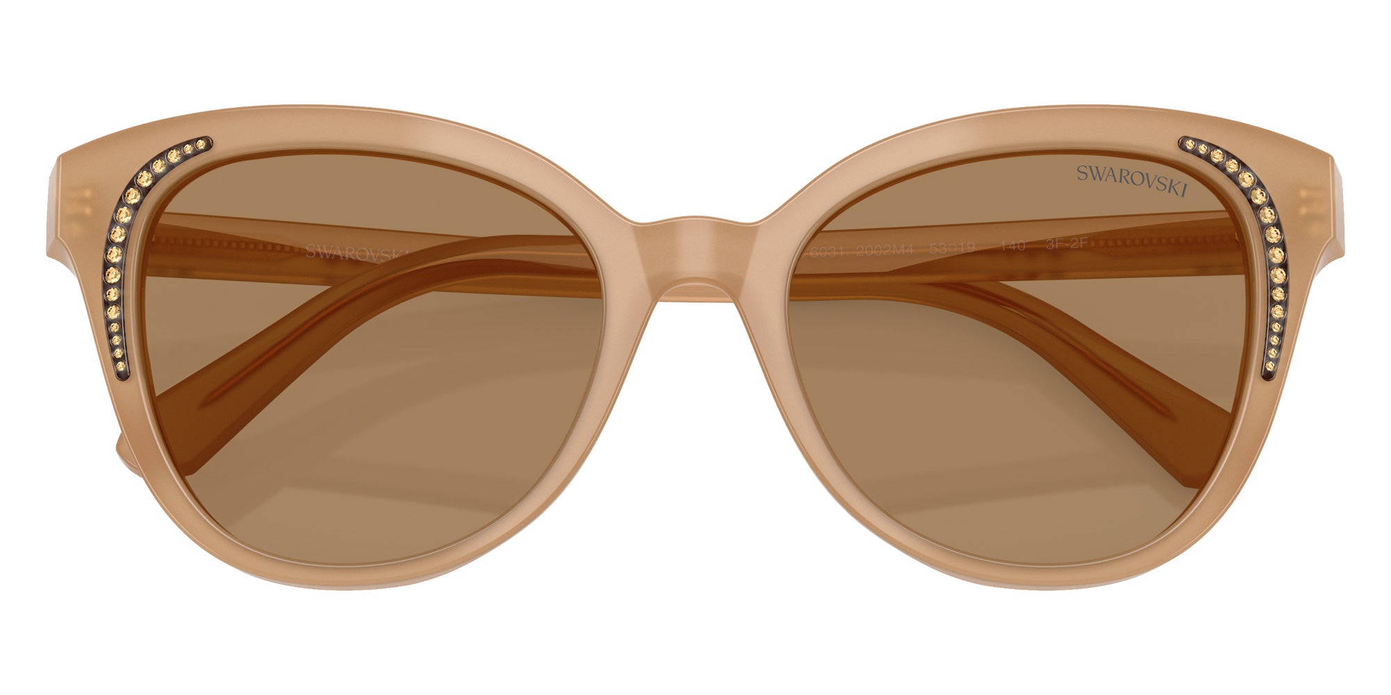 Swarovski SK6031 2002M4 53 - Milky Beige / Brown Transition #id:sk60312002m4_s:114125