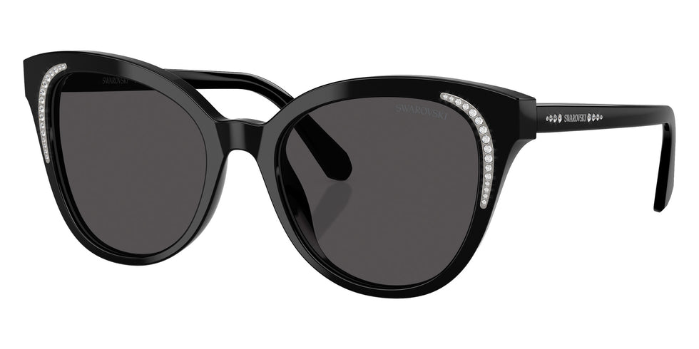 Swarovski SK6031F 100187 54 - Black / Dark Gray #id:sk6031f100187_s:100105