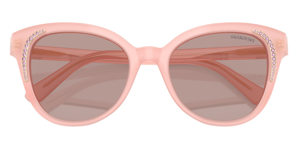 Swarovski SK6031F 10317N 54 - Milky Pink / Light Purple Brown #id:sk6031f10317n_s:104120