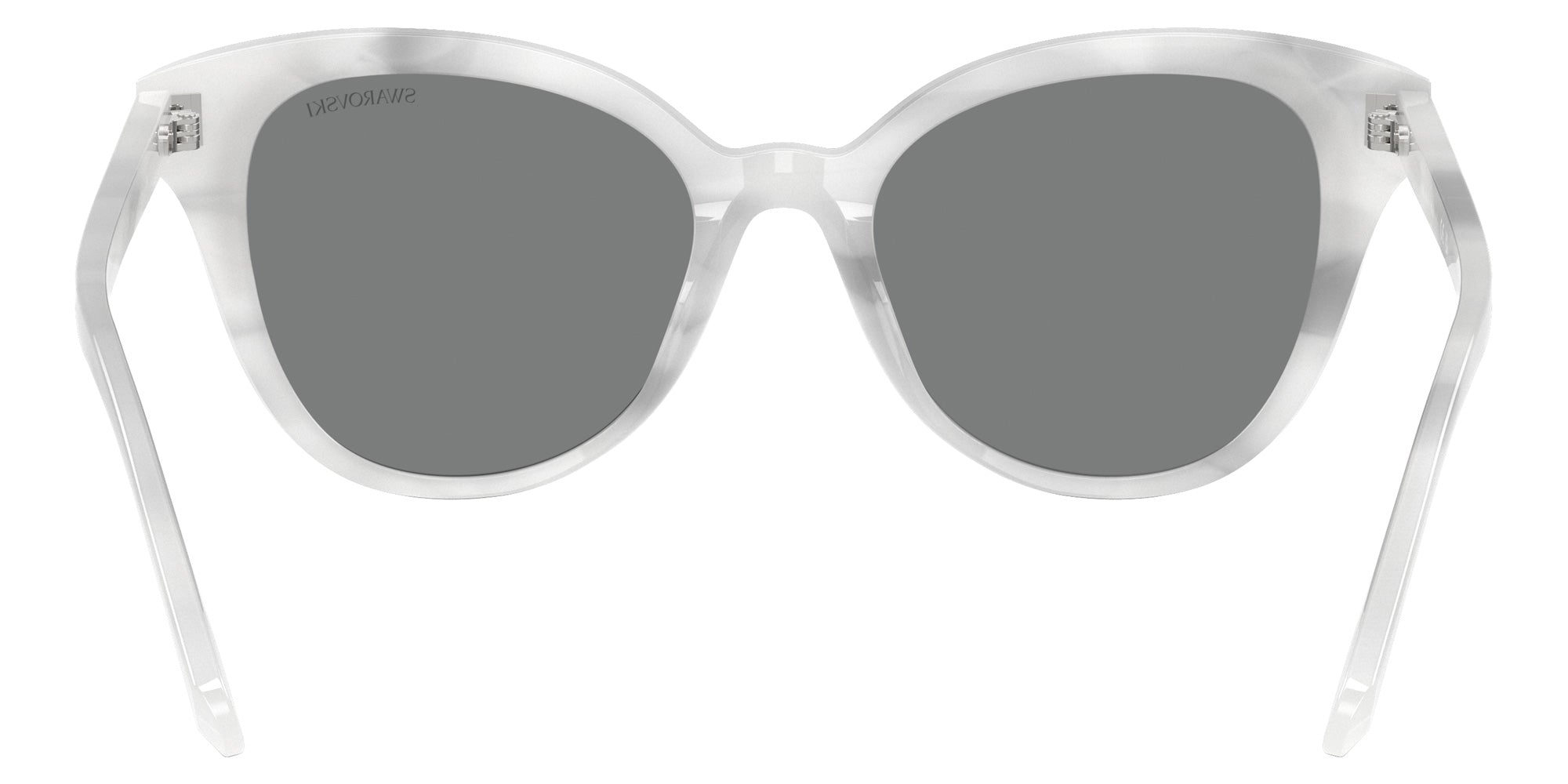 Swarovski SK6031F 104287 54 - Striped White / Dark Gray #id:sk6031f104287_s:106115