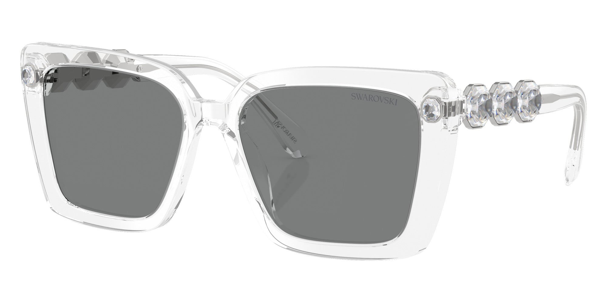 Swarovski SK6032 102787 55 - Transparent / Dark Gray #id:sk6032102787_s:108105