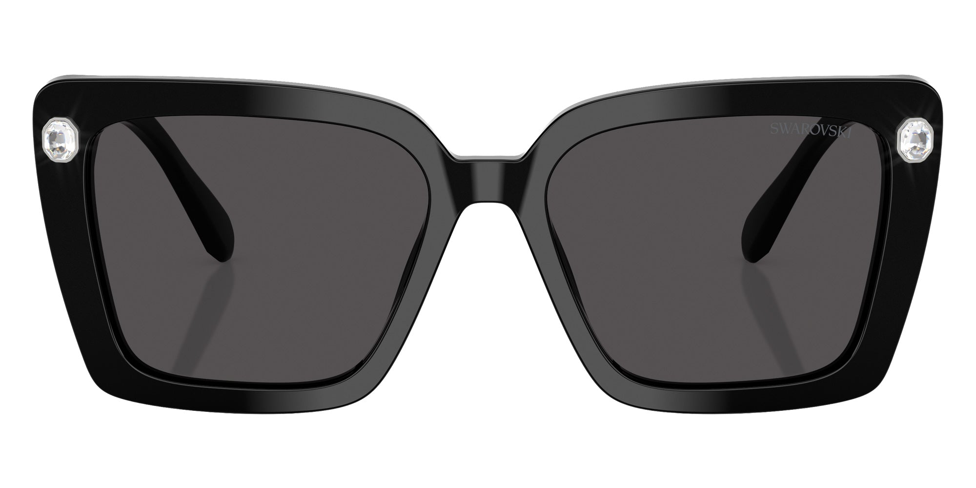 Swarovski SK6032F 100187 55 - Black / Dark Gray #id:sk6032f100187_s:100100