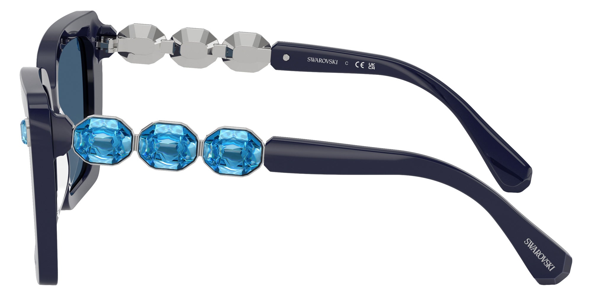 Swarovski SK6032F 100455 55 - Blue / Dark Blue #id:sk6032f100455_s:104110