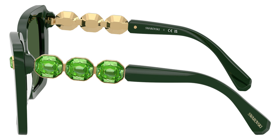 Swarovski SK6032F 102671 55 - Green / Dark Green #id:sk6032f102671_s:106110