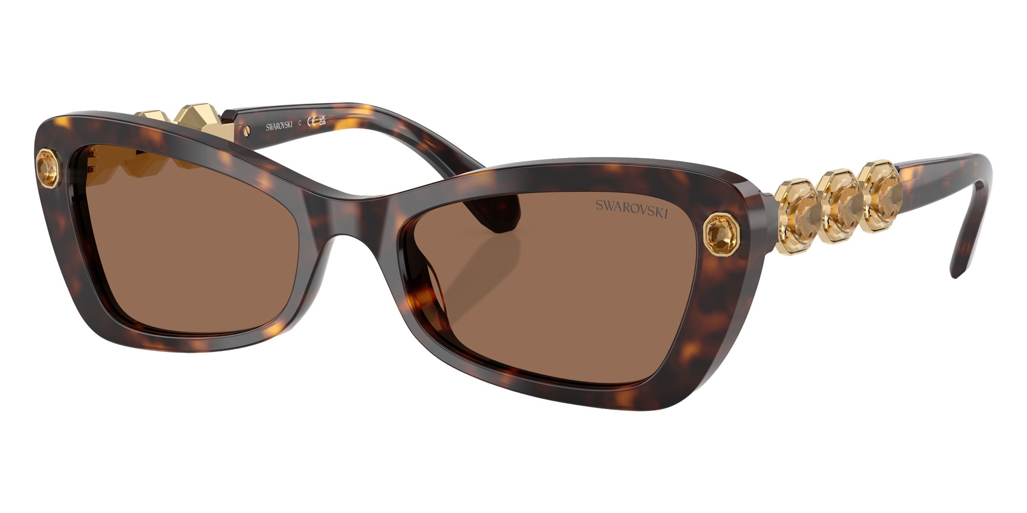 Swarovski SK6033 100273 54 - Havana / Dark Brown #id:sk6033100273_s:102105