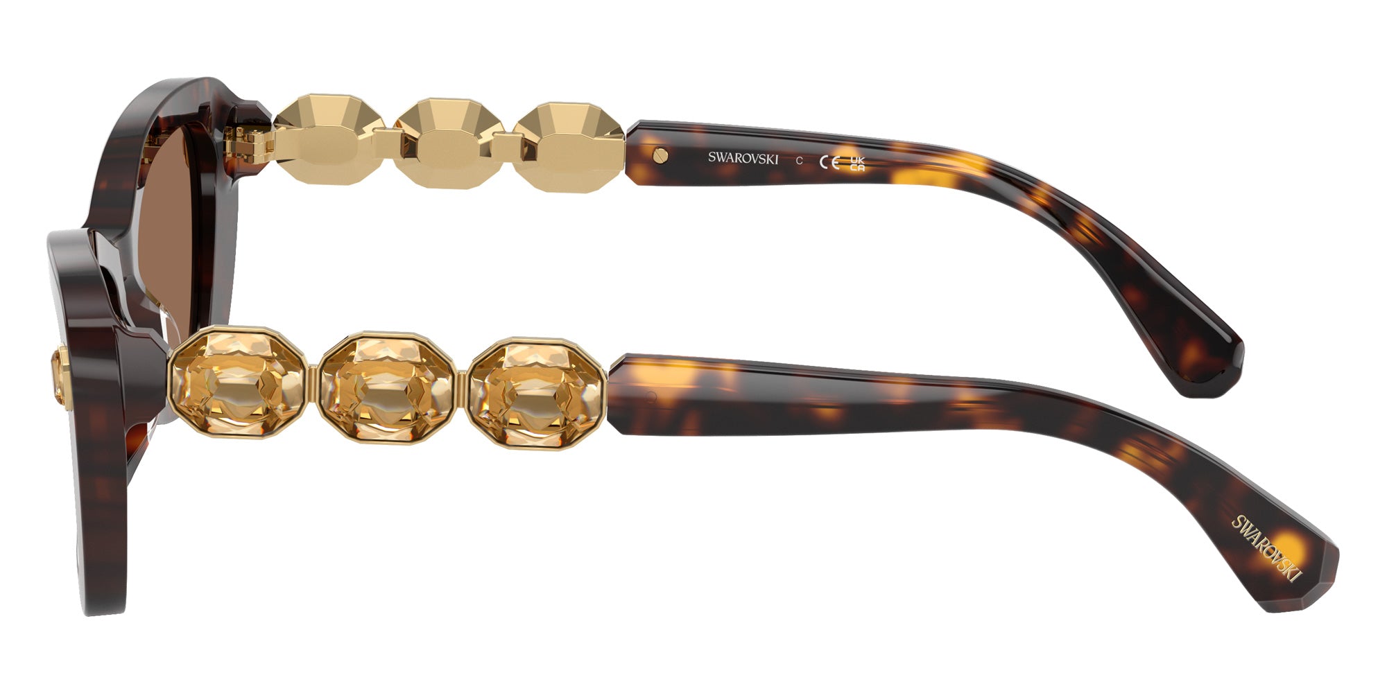 Swarovski SK6033 100273 54 - Havana / Dark Brown #id:sk6033100273_s:102110