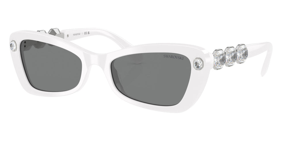 Swarovski SK6033 105087 54 - White / Dark Gray #id:sk6033105087_s:106105