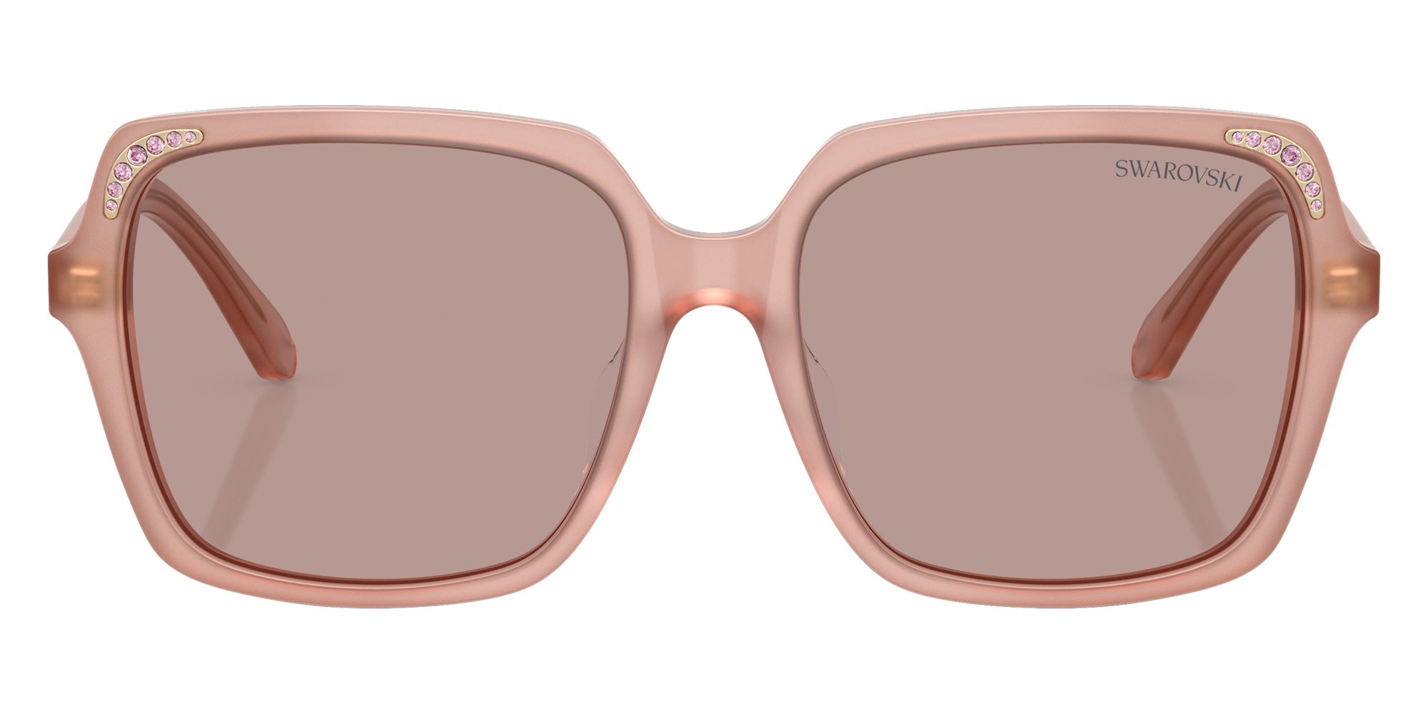 Swarovski SK6034D 10257N 56 - Milky Pink / Light Purple Brown #id:sk6034d10257n_s:102100