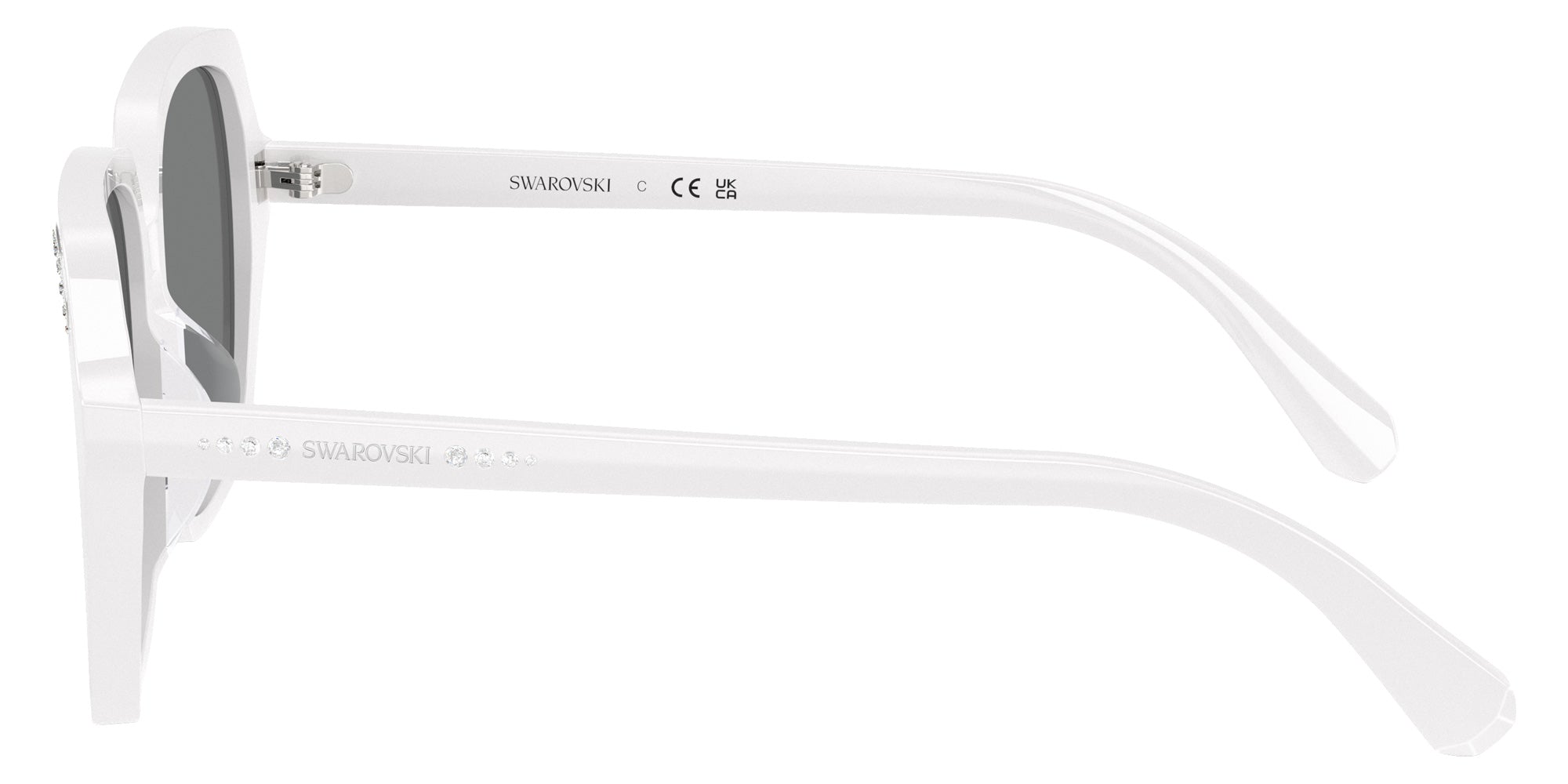 Swarovski SK6034D 105087 56 - White / Dark Gray #id:sk6034d105087_s:104110