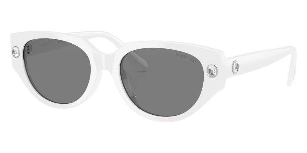 Swarovski SK6035D 105087 54 - White / Dark Gray #id:sk6035d105087_s:102105