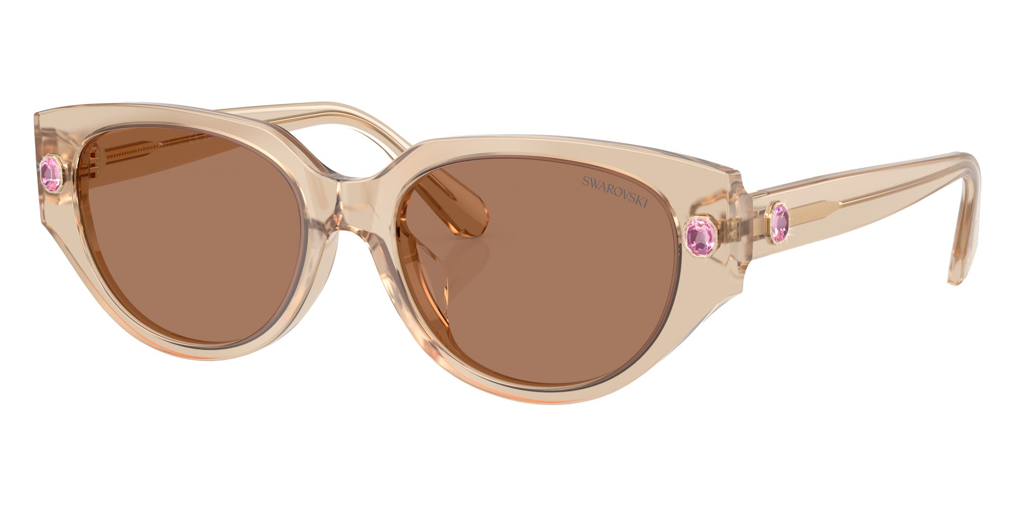 Swarovski SK6035D 106673 54 - Milky Beige / Brown #id:sk6035d106673_s:104105