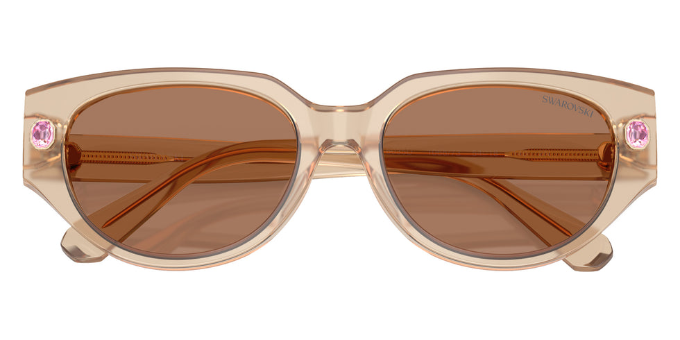 Swarovski SK6035D 106673 54 - Milky Beige / Brown #id:sk6035d106673_s:104120