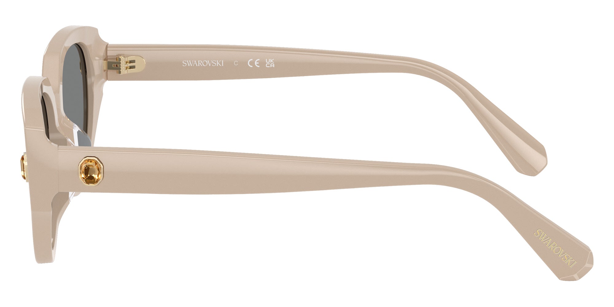 Swarovski SK6035D 106887 54 - Milky Pink / Dark Gray #id:sk6035d106887_s:106110