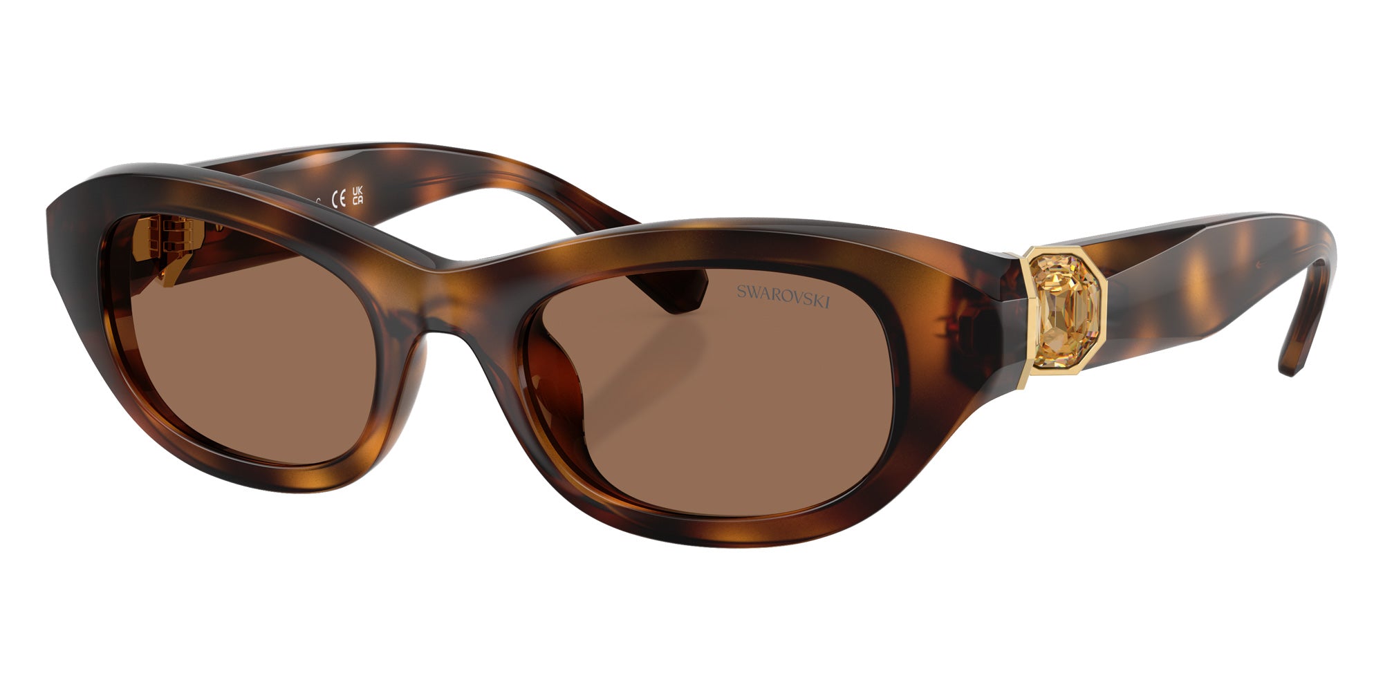 Swarovski SK6036U 100273 50 - Havana / Dark Brown #id:sk6036u100273_s:100105
