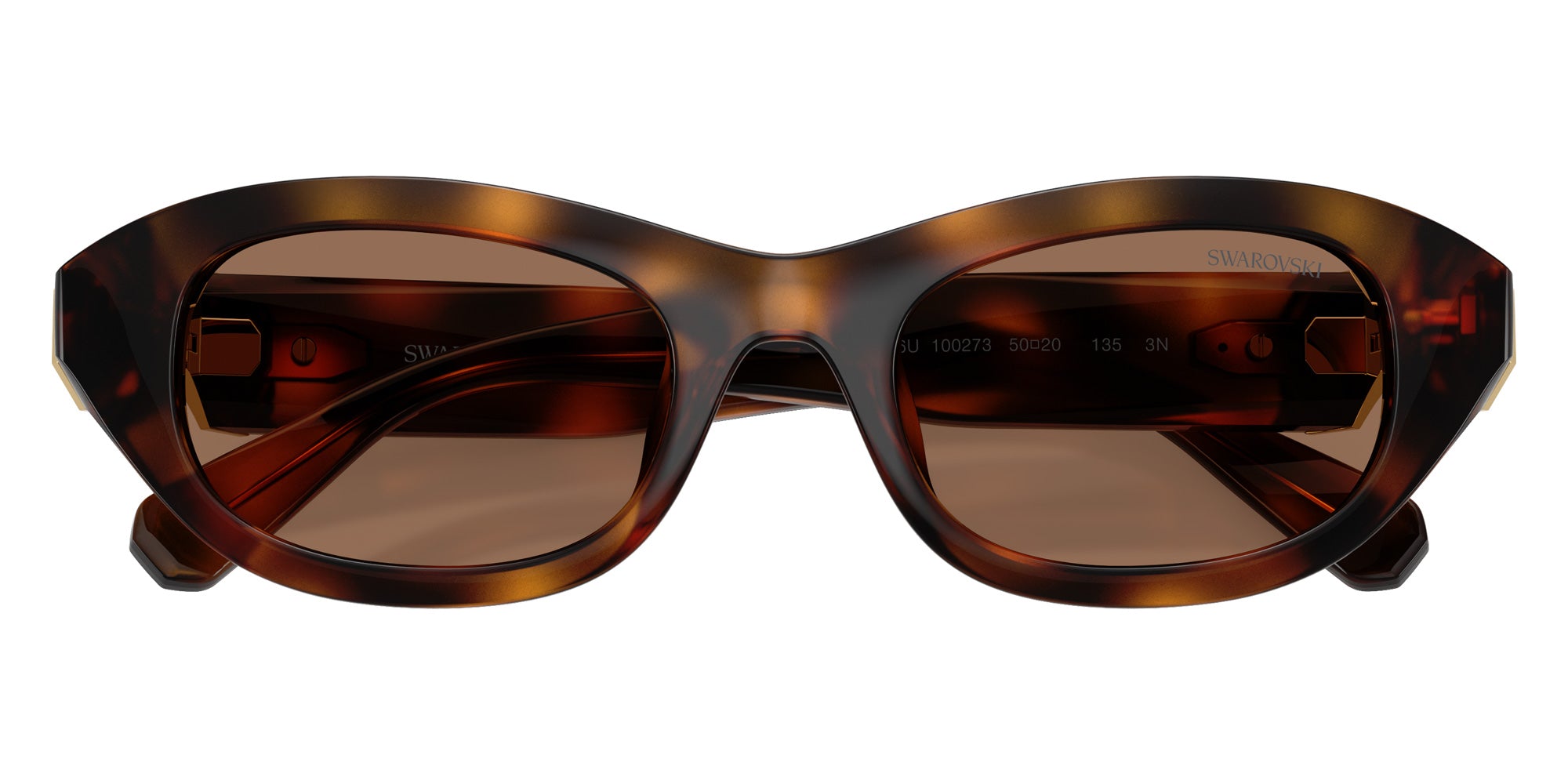 Swarovski SK6036U 100273 50 - Havana / Dark Brown #id:sk6036u100273_s:100120