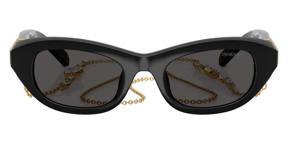Swarovski SK6036U 107687 50 - Black / Dark Gray #id:sk6036u107687_s:108100