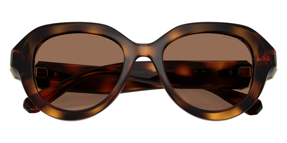 Swarovski SK6037 100273 50 - Havana / Dark Brown #id:sk6037100273_s:102120