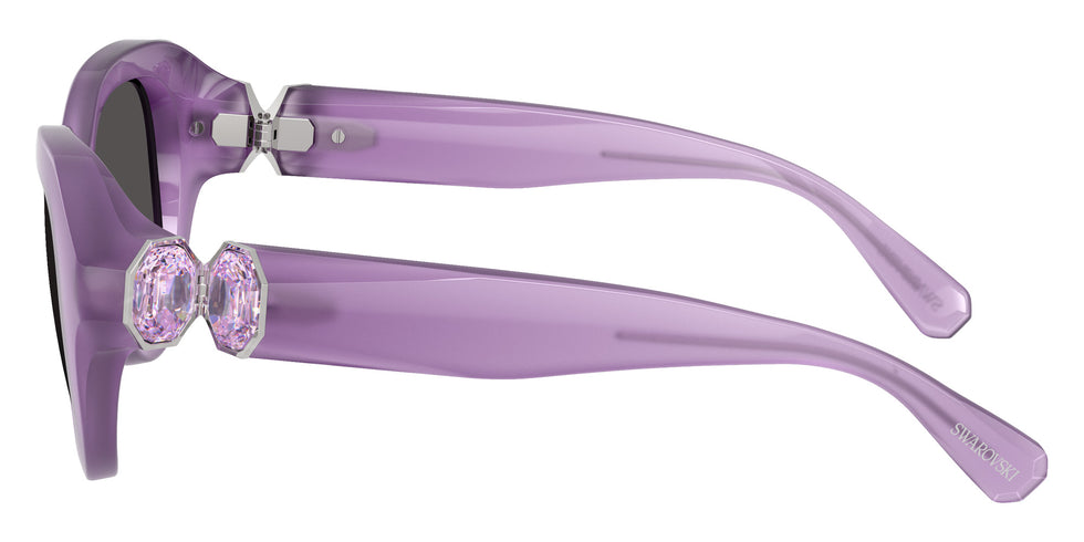 Swarovski SK6037F 107587 52 - Milky Lilac / Dark Gray #id:sk6037f107587_s:106110