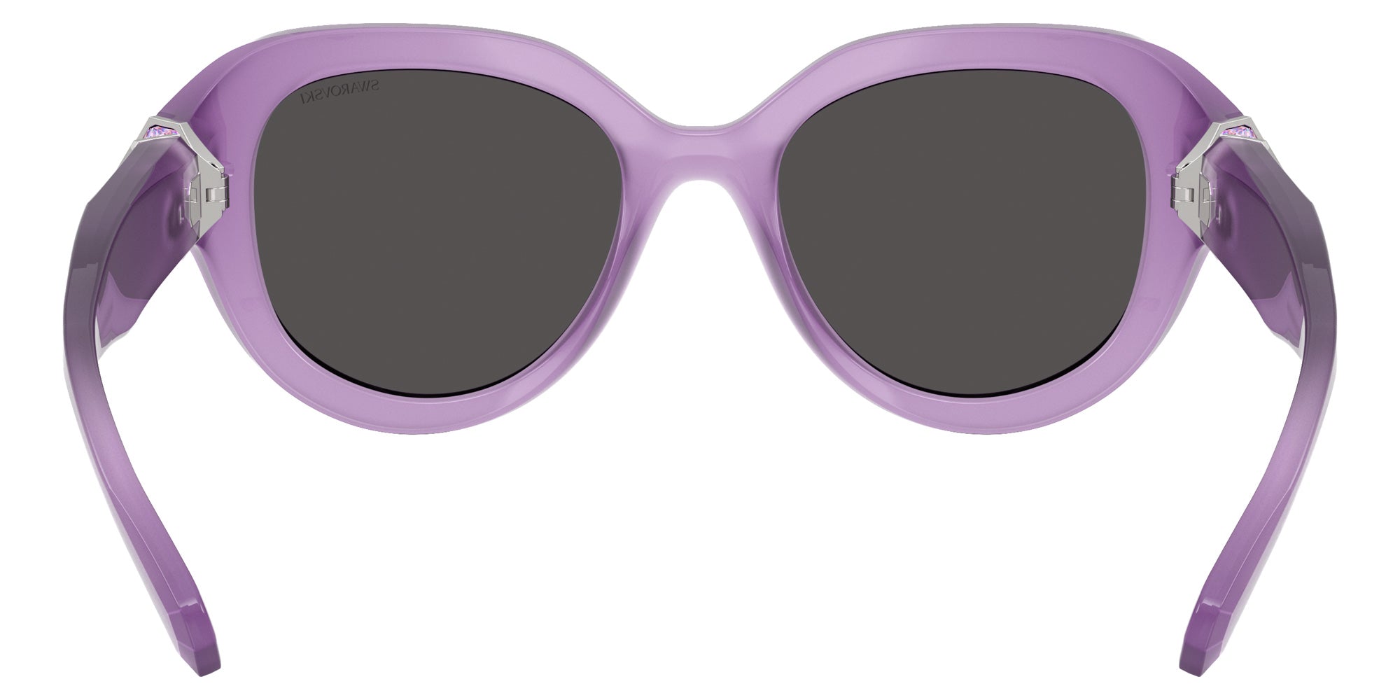 Swarovski SK6037F 107587 52 - Milky Lilac / Dark Gray #id:sk6037f107587_s:106115