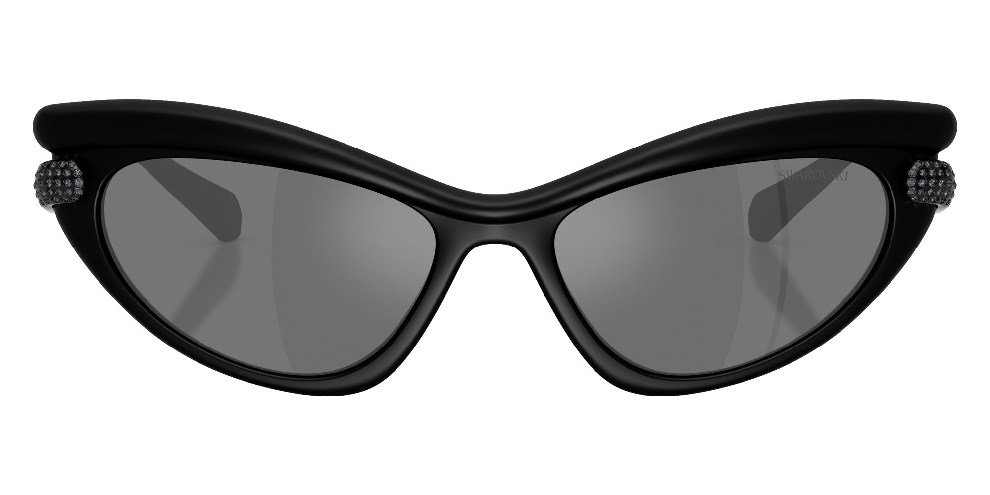 Swarovski SK6038 10396G 56 - Matte Black / Gray Mirrored Black #id:sk603810396g_s:104100