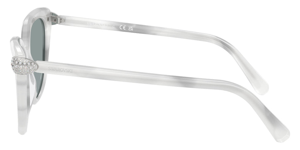 Swarovski SK6039 1042/1 56 - White Havana / Dark Gray #id:sk603910421_s:106110