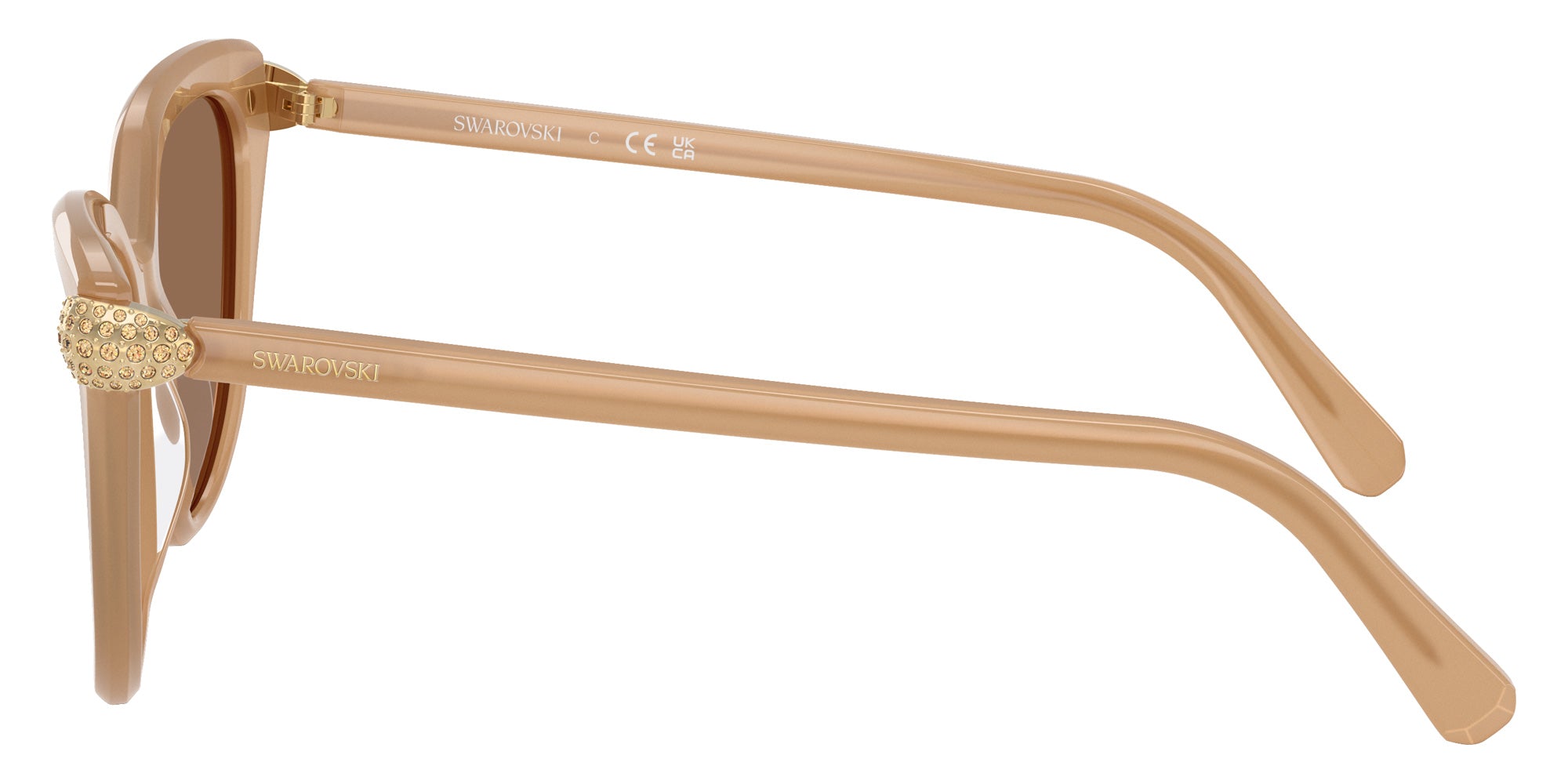 Swarovski SK6039 2002OK 56 - Milky Beige / Bronze #id:sk60392002ok_s:108110