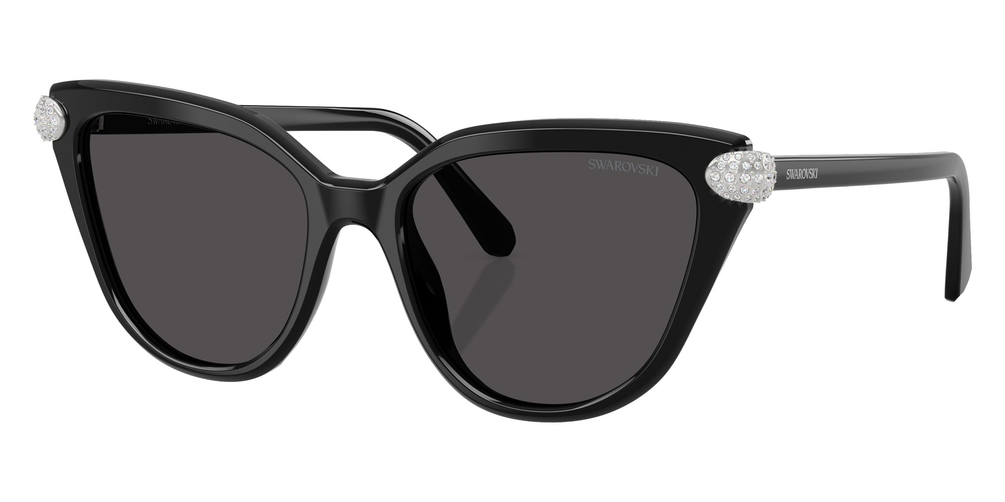 Swarovski SK6039F 100187 56 - Black / Dark Gray #id:sk6039f100187_s:100105