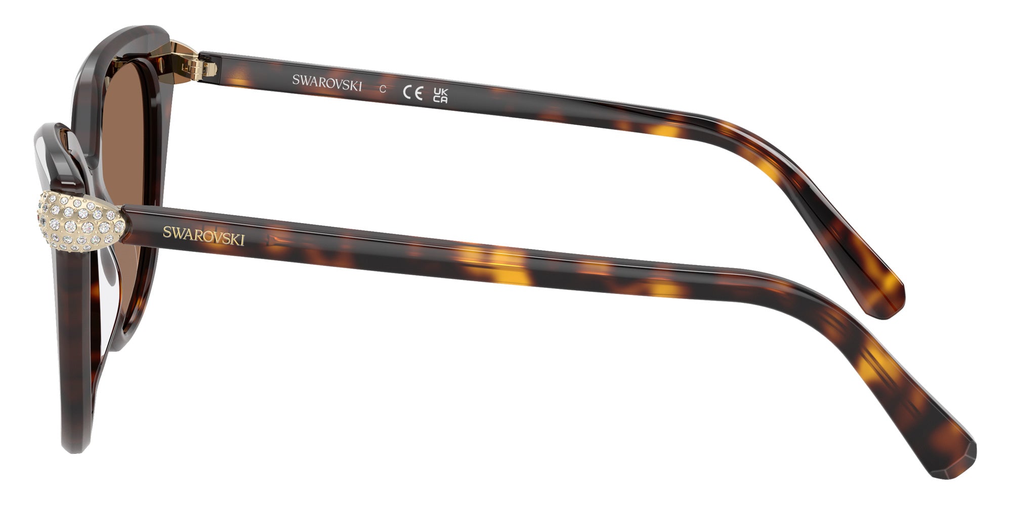 Swarovski SK6039F 100273 56 - Havana / Dark Brown #id:sk6039f100273_s:102110