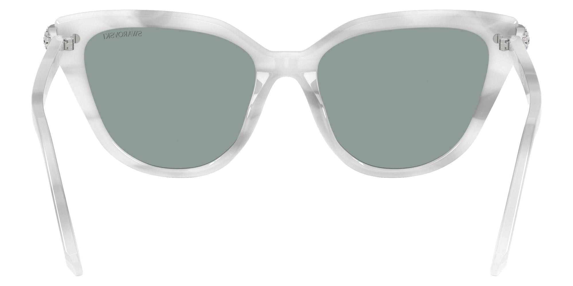 Swarovski SK6039F 1042/1 56 - White Havana / Dark Gray #id:sk6039f10421_s:104115