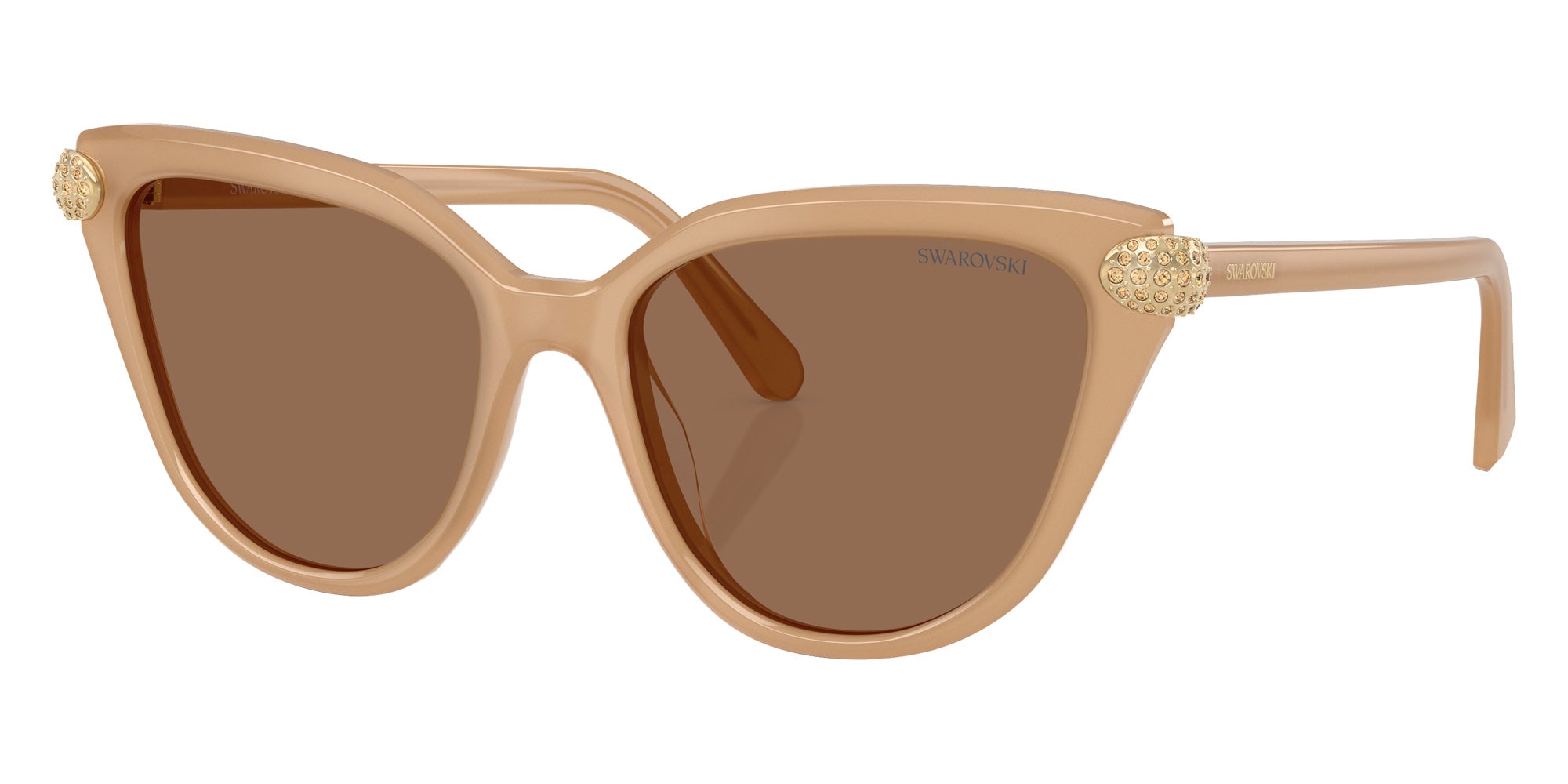 Swarovski SK6039F 2002OK 56 - Milky Beige / Bronze #id:sk6039f2002ok_s:106105