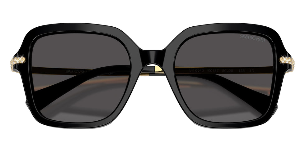 Swarovski SK6040 100187 50 - Black / Dark Gray #id:sk6040100187_s:100120