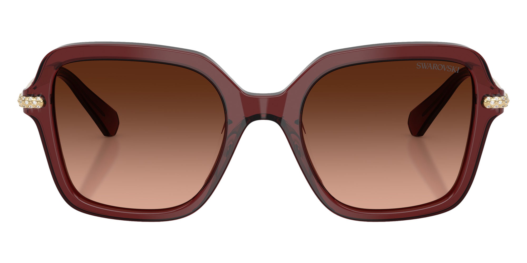 Swarovski SK6040 10735M 50 - Transparent Burgundy / Pink Gradient Gray #id:sk604010735m_s:108100