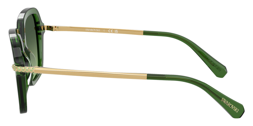 Swarovski SK6040 10812A 50 - Transparent Dark Green / Green Gradient #id:sk604010812a_s:110110