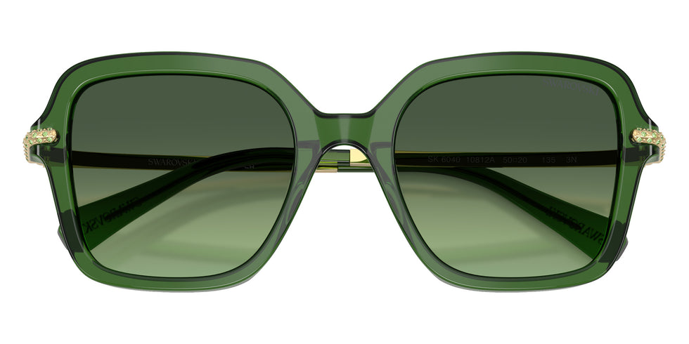 Swarovski SK6040 10812A 50 - Transparent Dark Green / Green Gradient #id:sk604010812a_s:110120