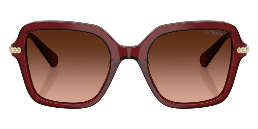 Swarovski SK6040F 10735M 52 - Transparent Burgundy / Pink Gradient Gray #id:sk6040f10735m_s:106100