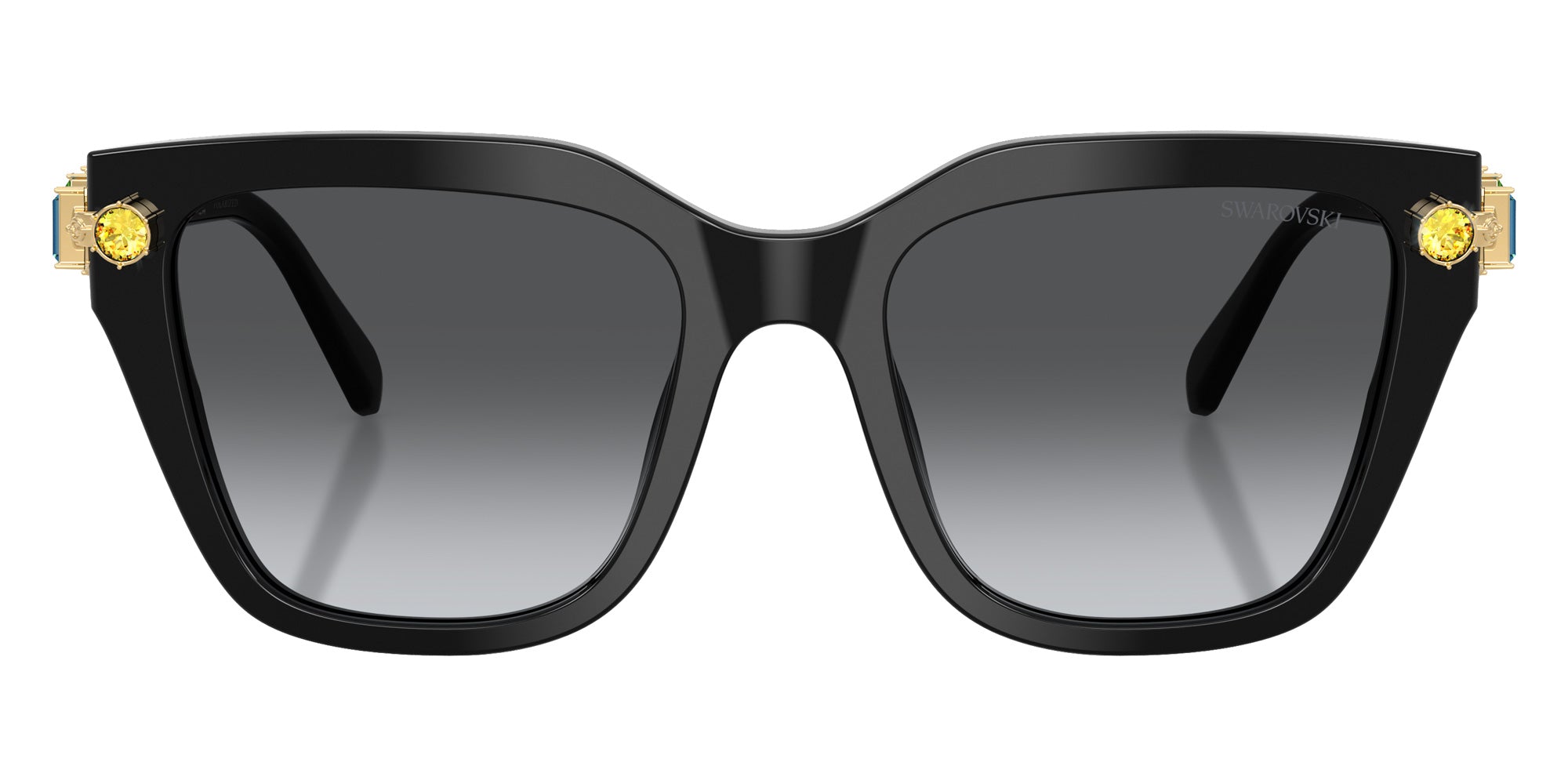 Swarovski SK6041 1001T3 53 - Black / Polarized Gray Gradient #id:sk60411001t3_s:102100