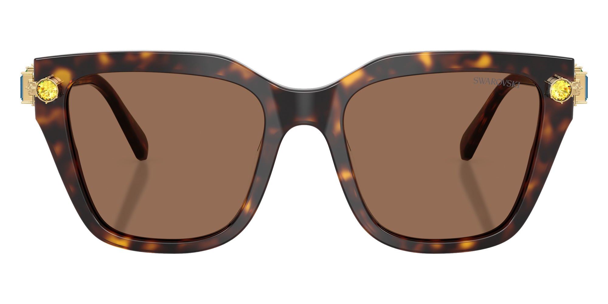 Swarovski SK6041 100273 53 - Havana / Dark Brown #id:sk6041100273_s:104100