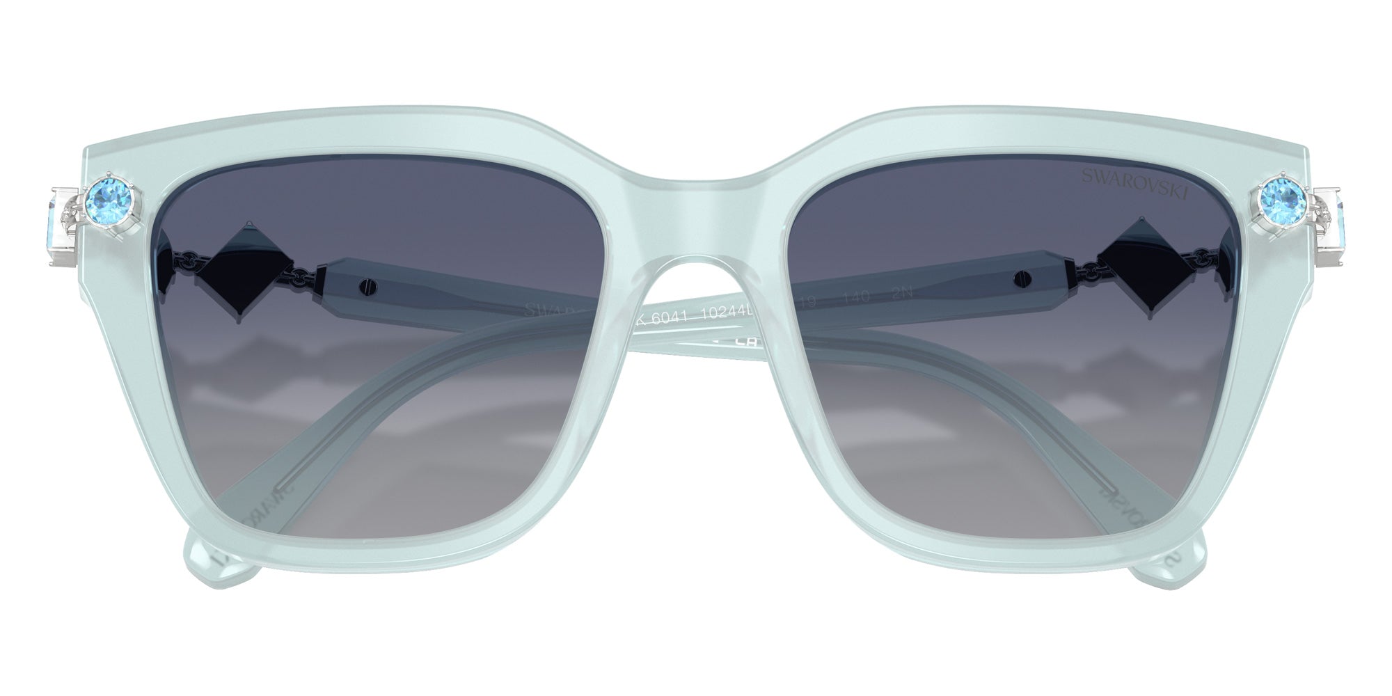 Swarovski SK6041 10244L 53 - Transparent Light Blue / Gradient Blue #id:sk604110244l_s:106120