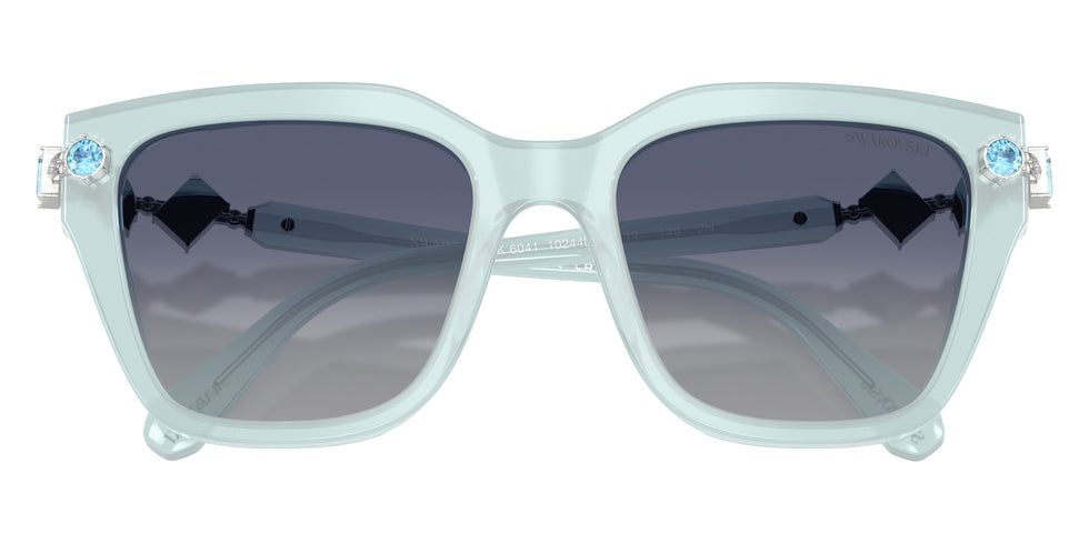 Swarovski SK6041 10244L 53 - Transparent Light Blue / Gradient Blue #id:sk604110244l_s:106120