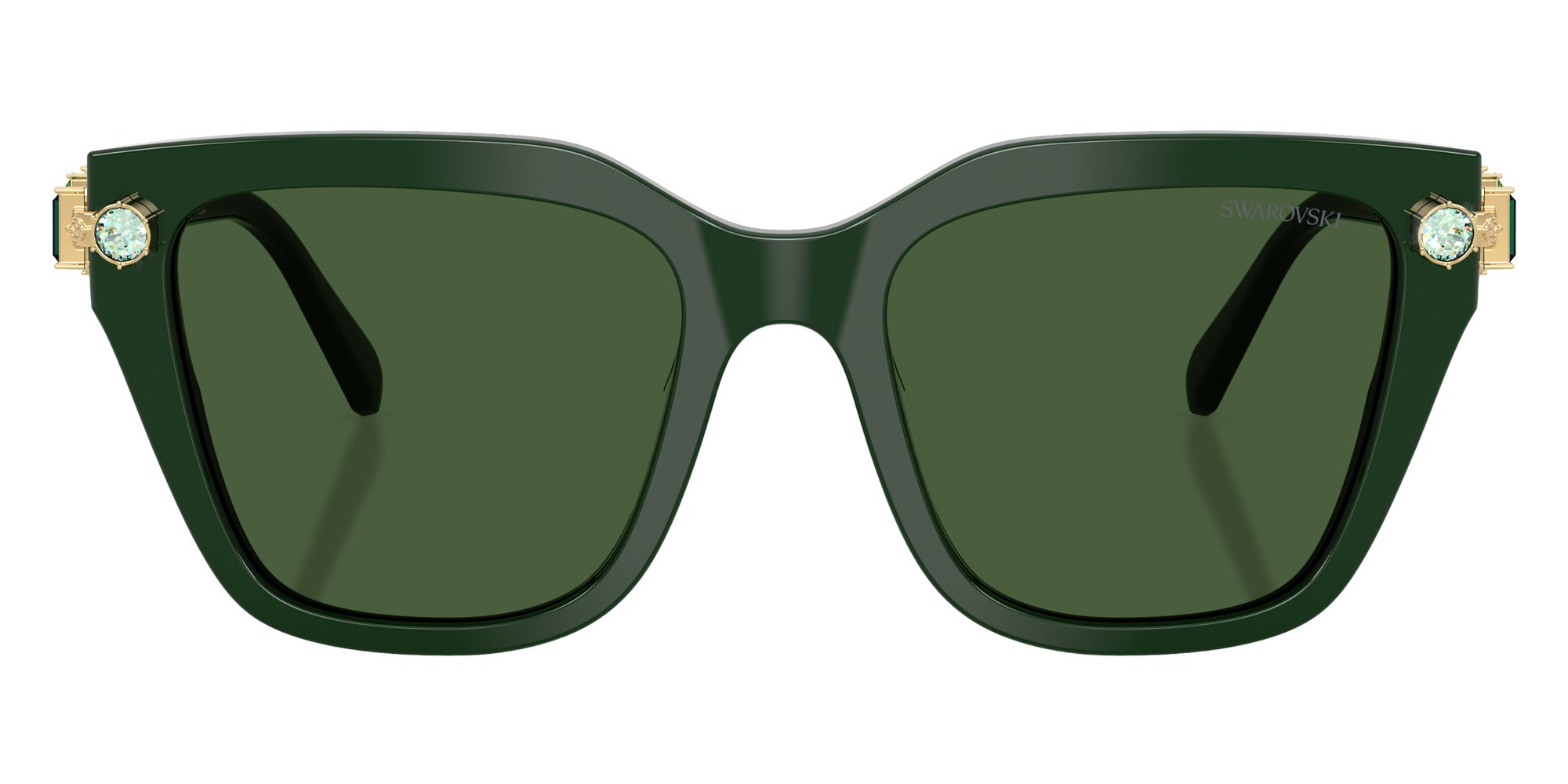 Swarovski SK6041 102671 53 - Dark Green / Dark Green #id:sk6041102671_s:108100
