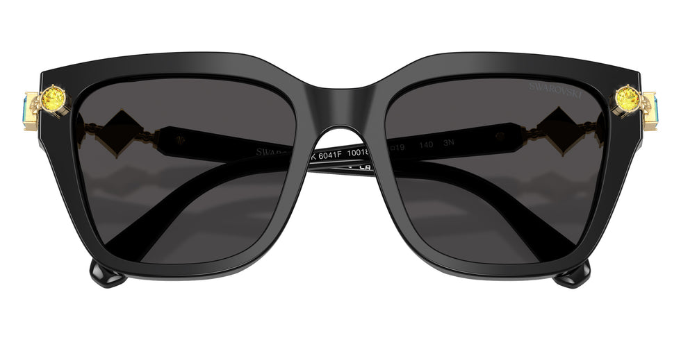 Swarovski SK6041F 100187 53 - Black / Dark Gray #id:sk6041f100187_s:100120