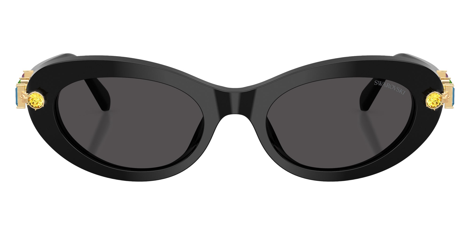 Swarovski SK6042 100187 53 - Black / Dark Gray #id:sk6042100187_s:100100